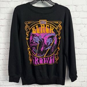 The Black Crowes graphic pullover sweatshirt unisex men's XS cotton blend 2022